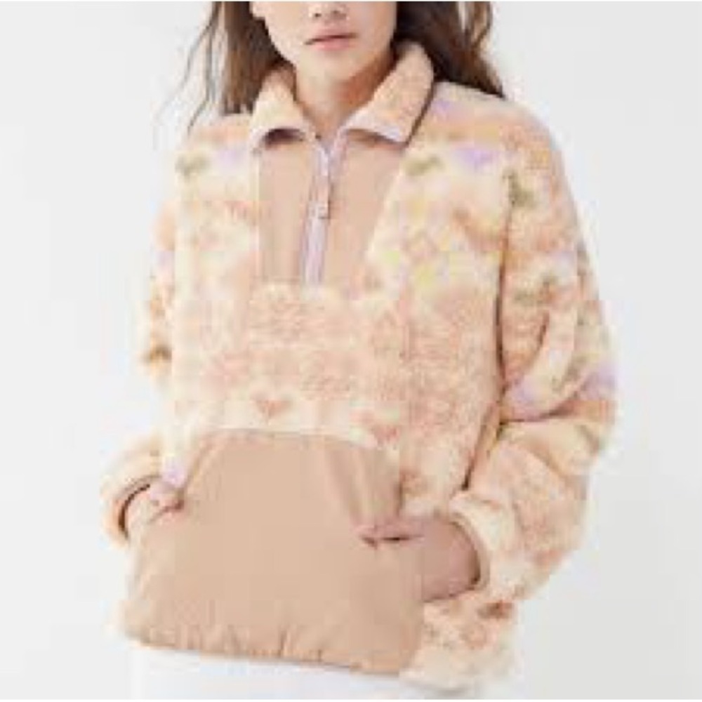 Urban Outfitters Multicolor Teddy Jacket